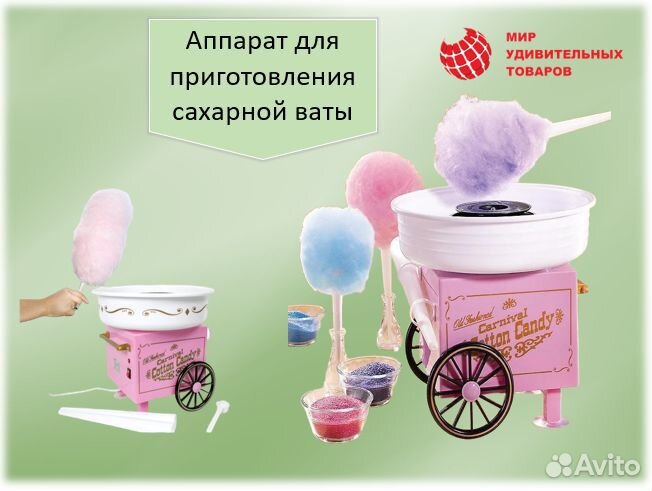 Аппарат для приготовления сахарной ваты