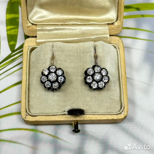 Антик, серьги 