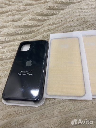 Чехол для iPhone 11, защитное стекло