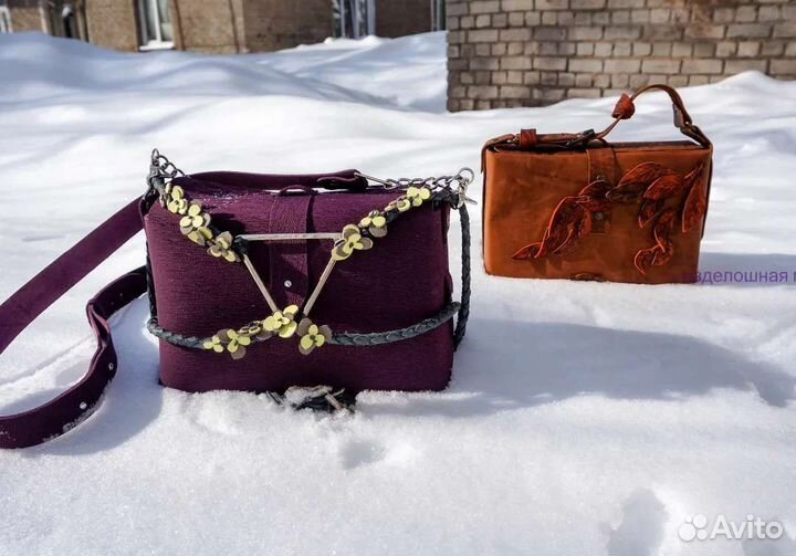 Женская сумочка из натуральной кожи