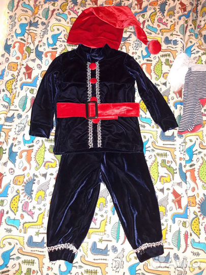 Новогодний костюм,карнавальный гном,эльф