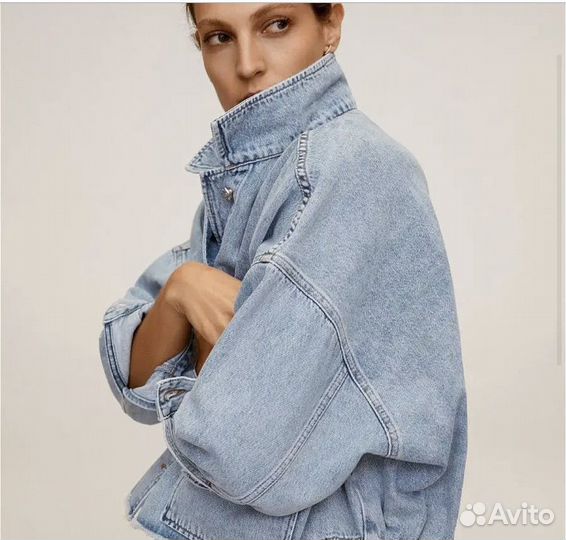 Джинсовый жакет mango