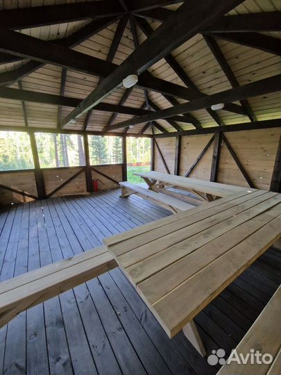 Аренда беседок с мангалом. Шмель и Хмель