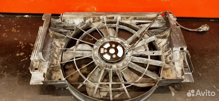 Вентилятор BMW x5 e53 3.0I