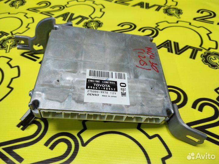 Блок управления двс Toyota Harrier MCU30 1mzfe