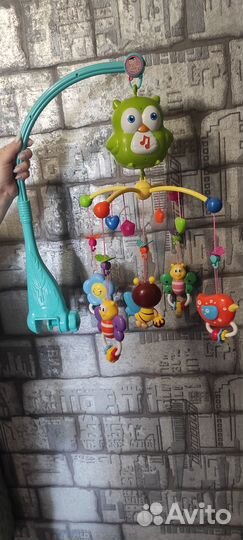 Музыкальная карусель на кроватку