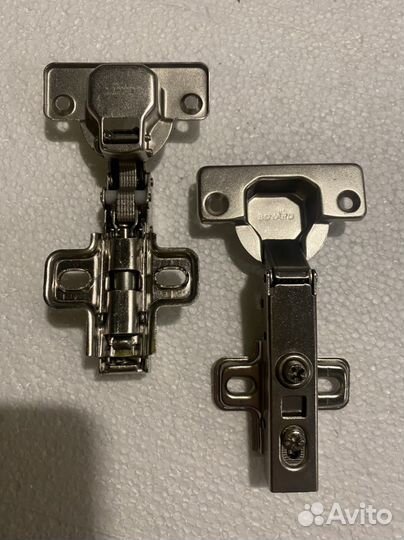 Мебельные петли с доводчиком, 4 шт