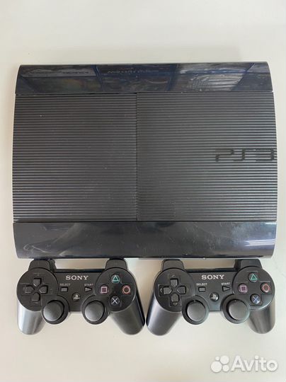 Ps3 Super Slim 500gb + геймпад