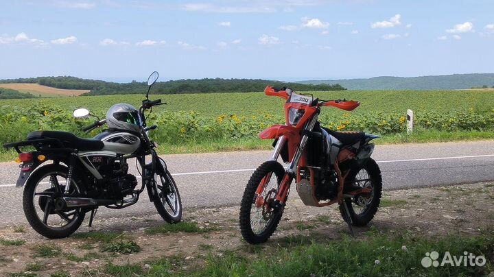 Мотоцикл Альфа 50 ) 125 кубов