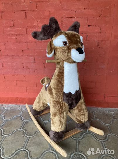 Детская лошадка качалка