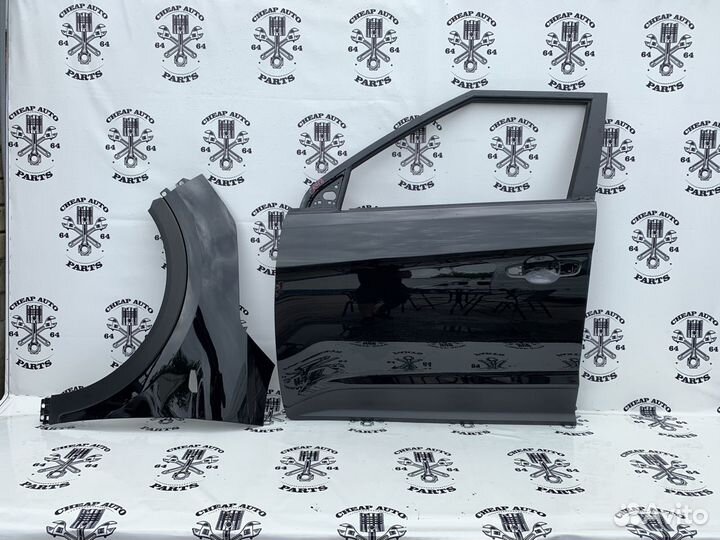 Дверь передняя левая Hyundai Creta Оригинал Чёрная