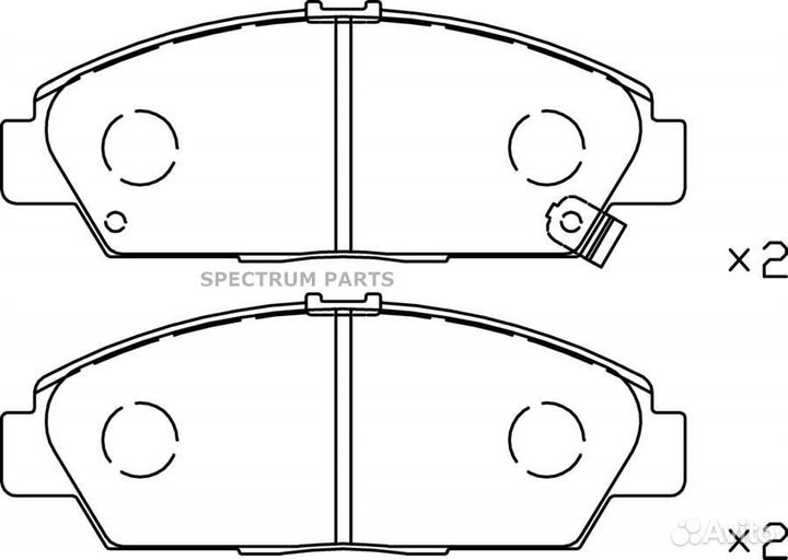 FBL AFP279S Тормозные колодки FBL AFP