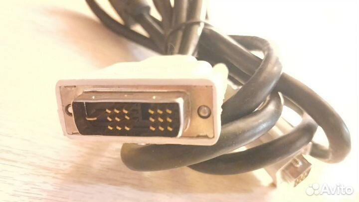 Кабель DVI для монитора dvi-d single link 1,8 метр