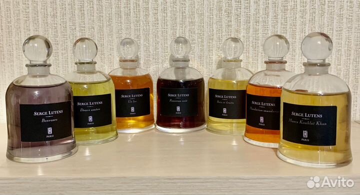 Serge Lutens несколько ароматов для знакомства