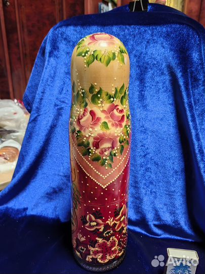 Матрёшка. Сувенирная. Чтоб спрятать Бутылочку