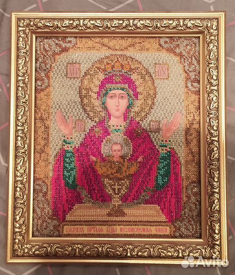 Иконы вышитые бисером