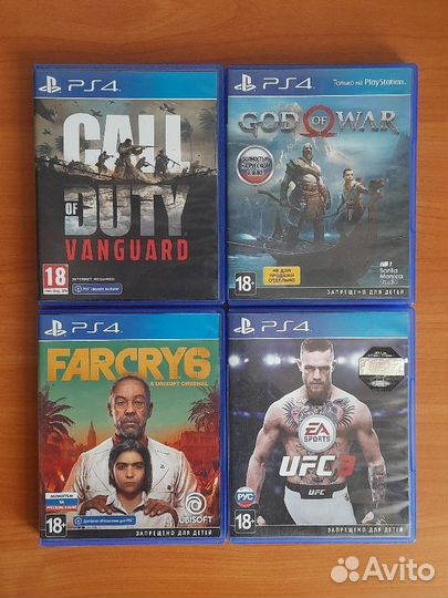 Игры для приставок ps4