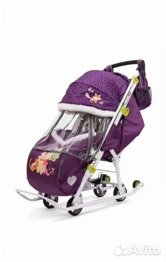 Санки коляска ника