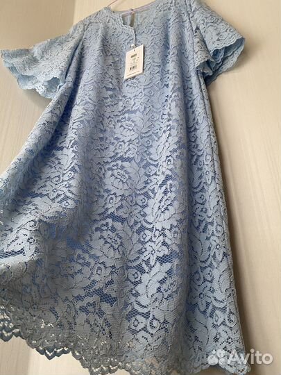Новое Очень Красивое платье Кружево Европа