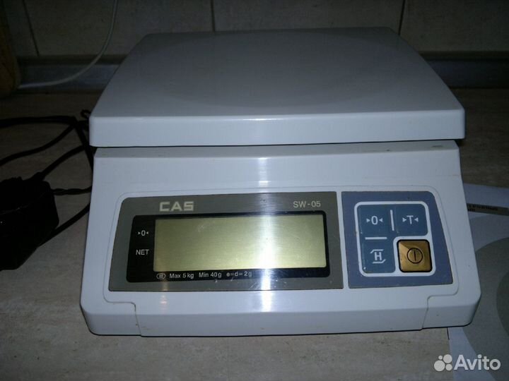 Весы CAS SW-5 б/у в прекрасном состоянии