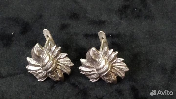 Серебряные серьги