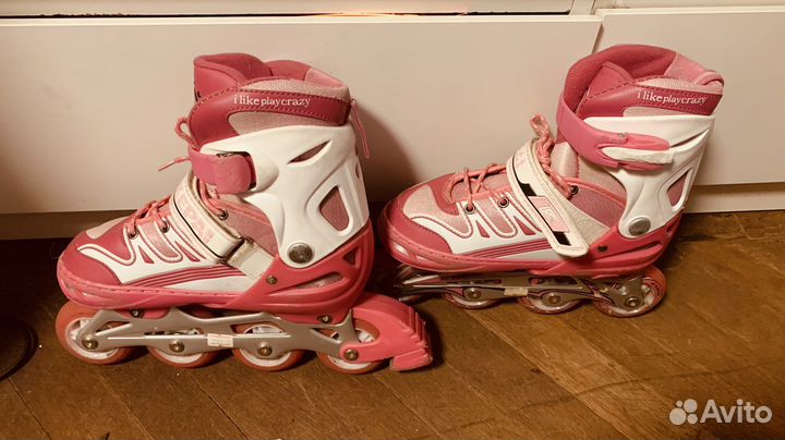 Роликовые коньки детские раздвижные