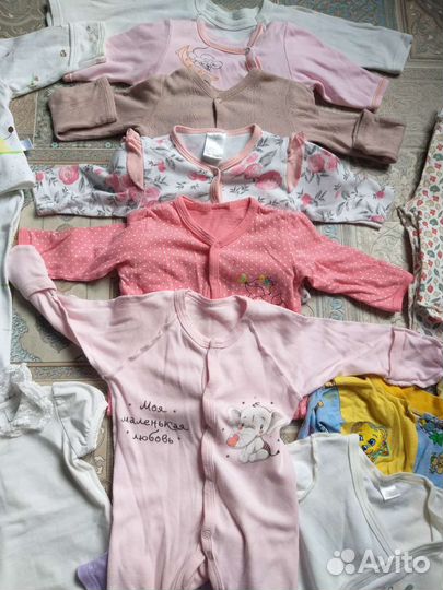 Детские вещи на девочку пакетом