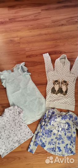 Вещи пакетом на девочку 134-140