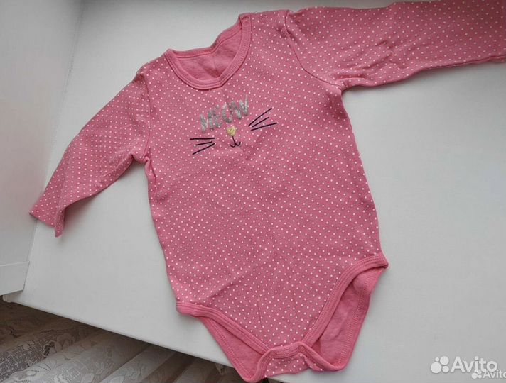 Боди для девочки 80