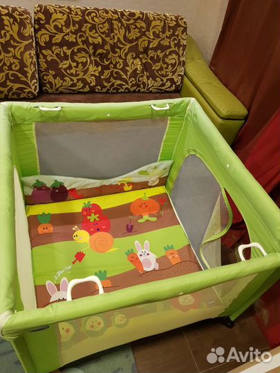 Манеж Chicco зеленый