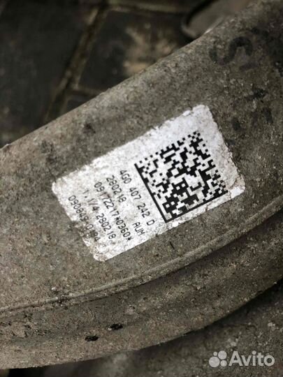 Кулак поворотный левый Audi A6 2014