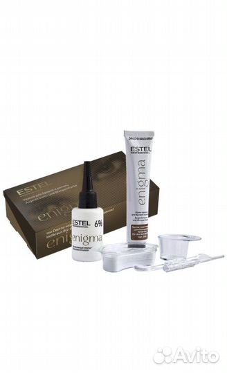 Estel enigma краска для бровей и ресниц