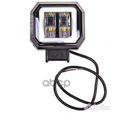 Фара светодиодная OFF road 75*75(80)*55мм