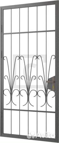 Тамбурная решетчатая дверь дт-3-18