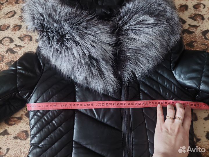 Пуховик зимний женский 46