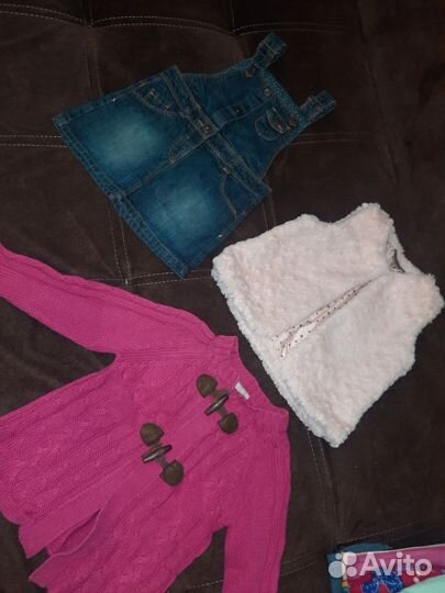 Детская одежда пакетом для девочки от 1,5-4,5 года