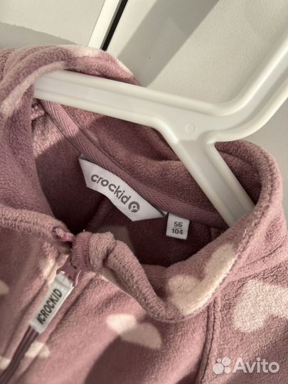 Флисовый комбинезон поддева crockid