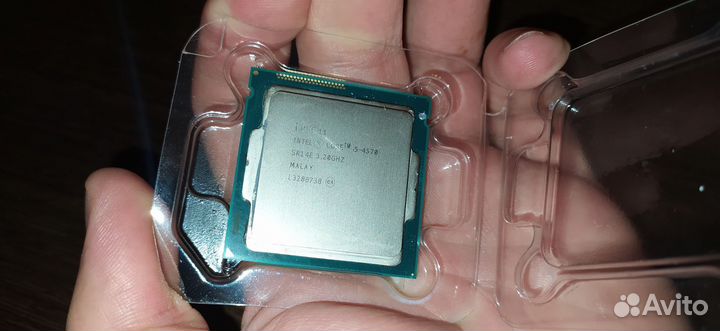 Процессор Intel i5 4570 + Кулер