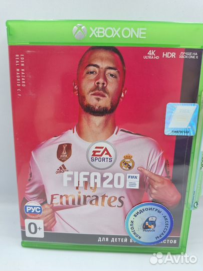 Fifa 20 xbox one (б/у, рус.)