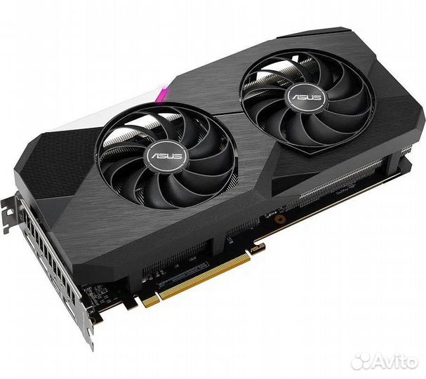 Видеокарта Asus Radeon RX 6750 XT Dual OC 12Gb (du