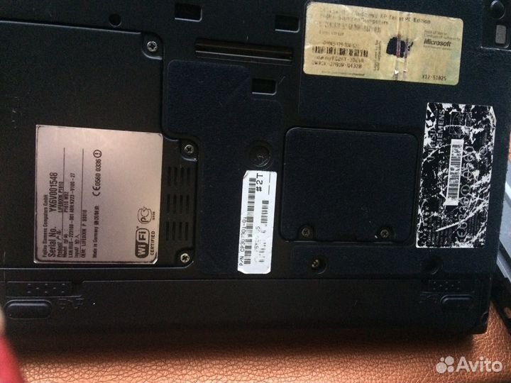 Fujitsu Siemens трансформер - нетбук Р 1610 нераб