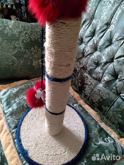 Когтеточка столбик для кошки