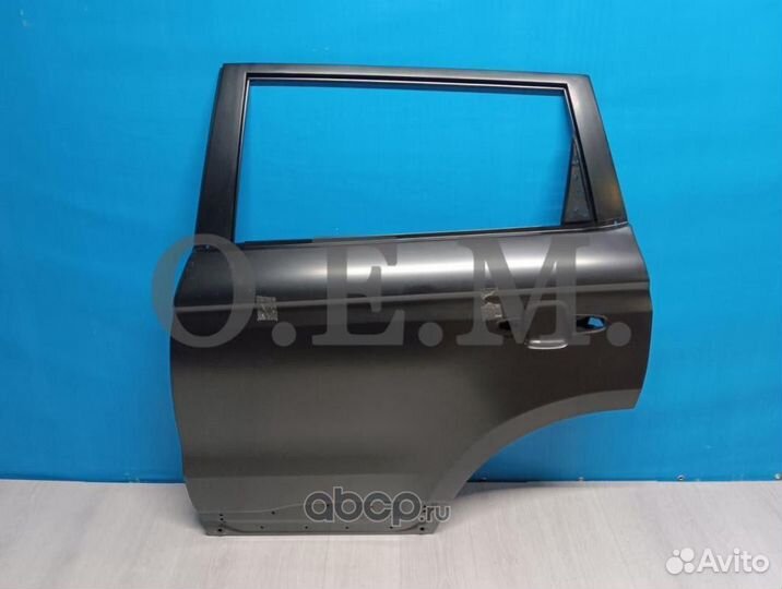 Дверь задняя левая Geely Atlas 2016