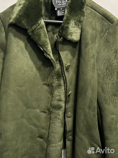 Винтажная дубленка