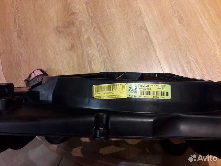 Вентилятор охлаждения опель мокка