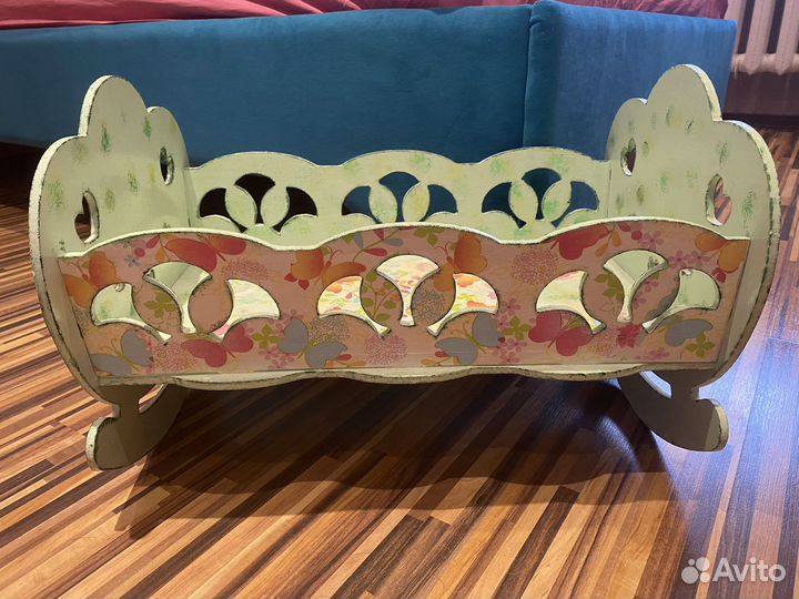 Детская кроватка люлька ручной работы