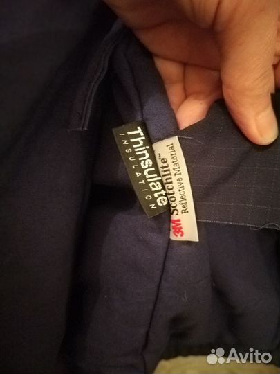 Костюм мужской зимний для работы на улице/рыбалка