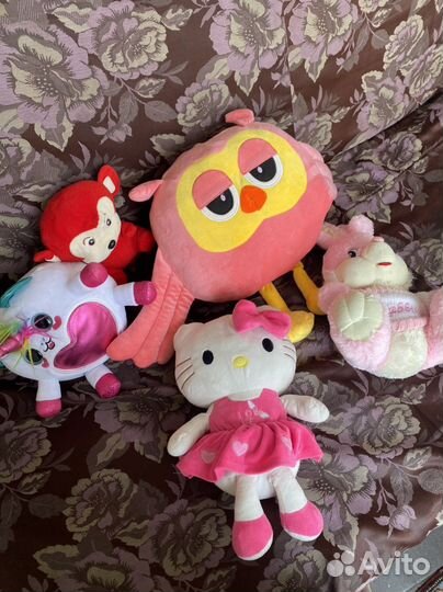 Игрушки мягкие