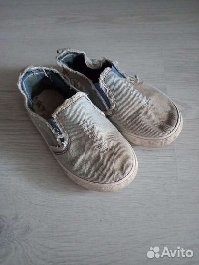 Джинсовые кеды для девочки 26 размер на 4 годика