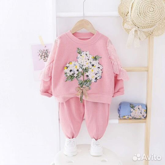 Детский костюм для девочки 80-120см
